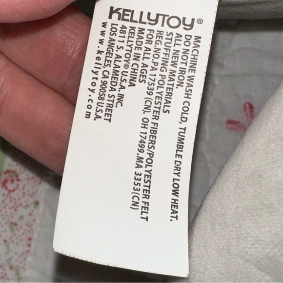 Squishmallows Carson the Gray Cat 8 in XOXO Large Plush Stuffed Animal - Picture 6 of 7